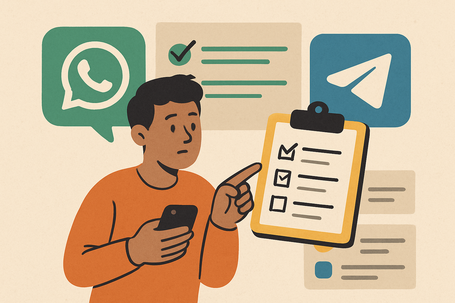 From Chat to Action: How to Manage Tasks Trapped in WhatsApp and Telegram