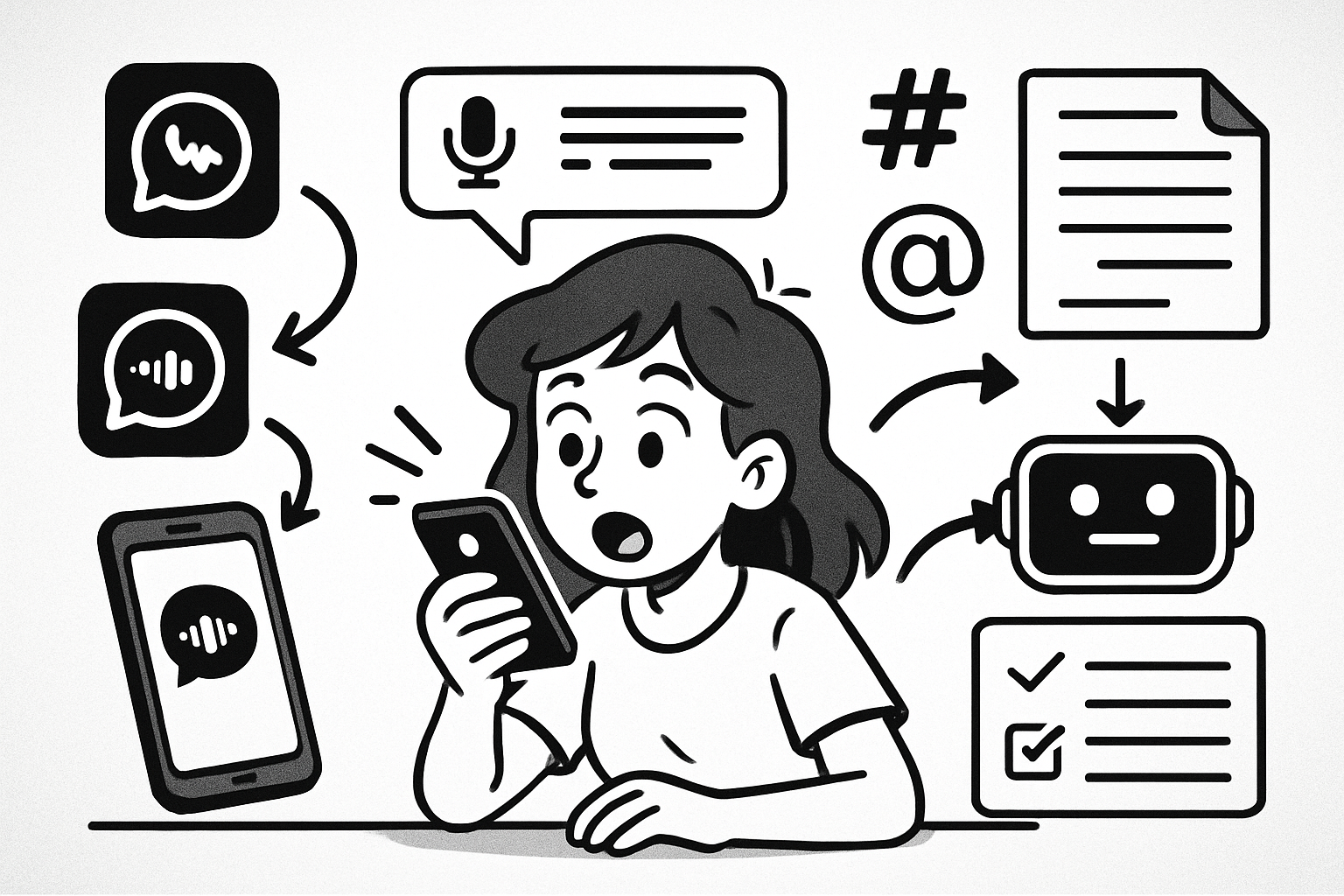 How Voice-to-Text Transforms Scattered Thoughts Into Organized Action
