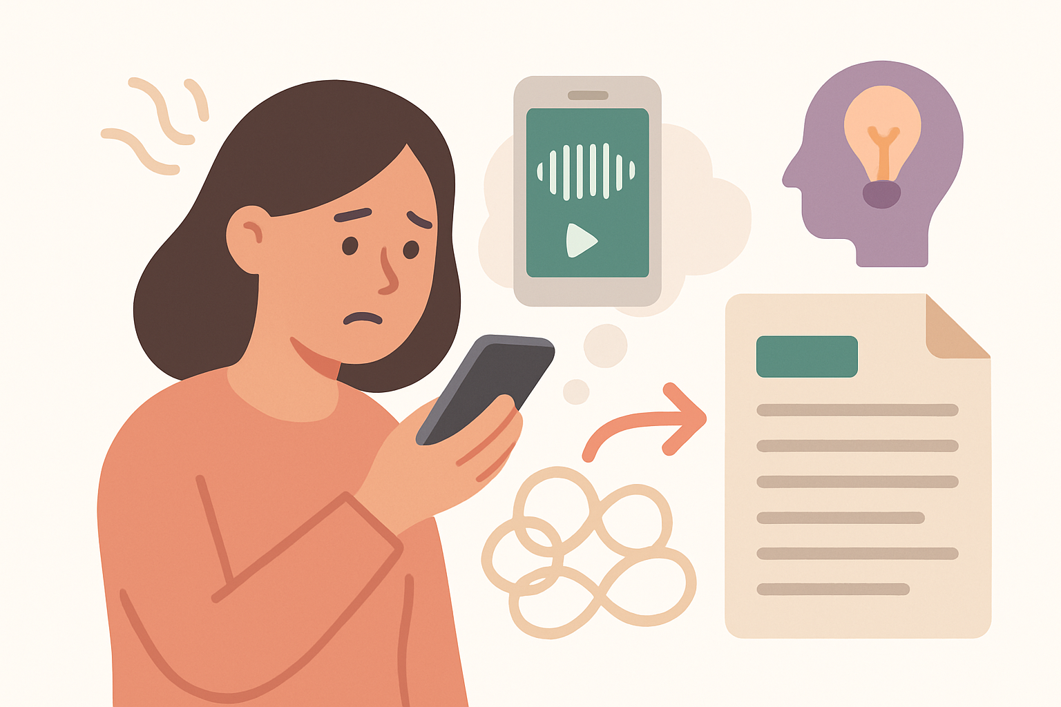 Yaranga: ADHD Voice Notes to Actionable Text (No Listening!)