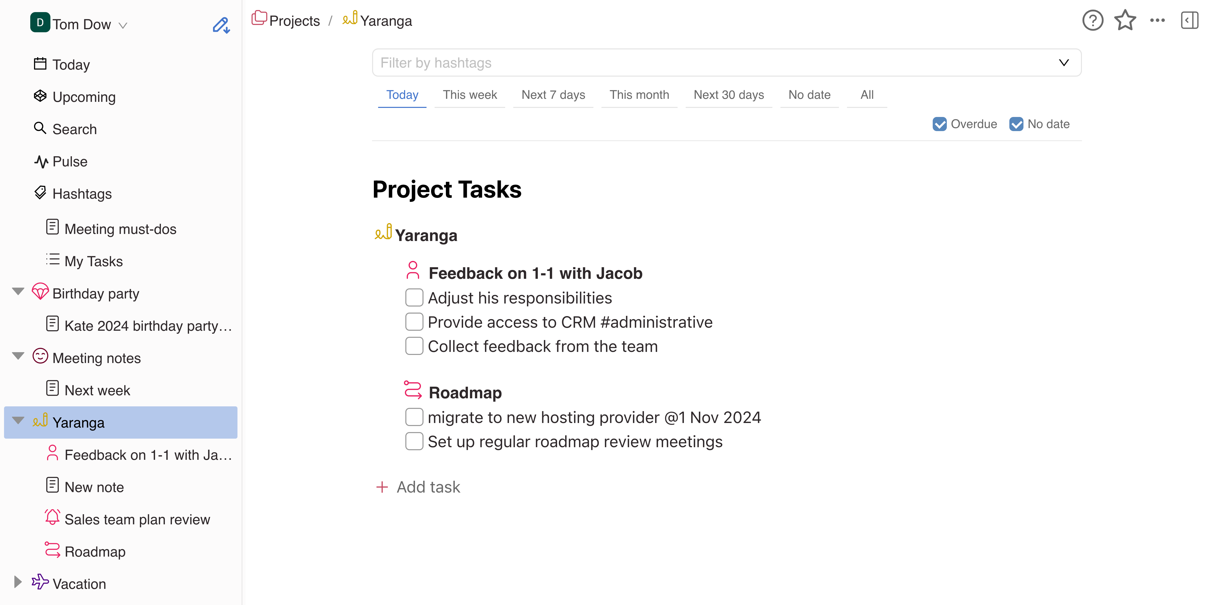 Project View